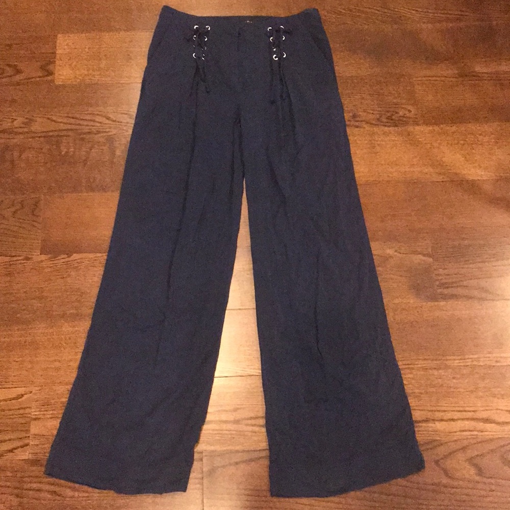 Wide leg sailor pants